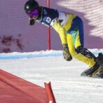 Snowboarder André Barbieri...