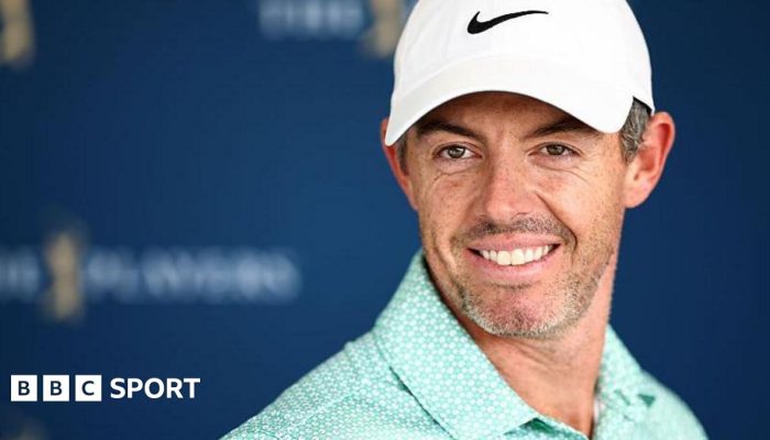 Image caption, Rory McIlroy is the aiming to win a third Players Championship title