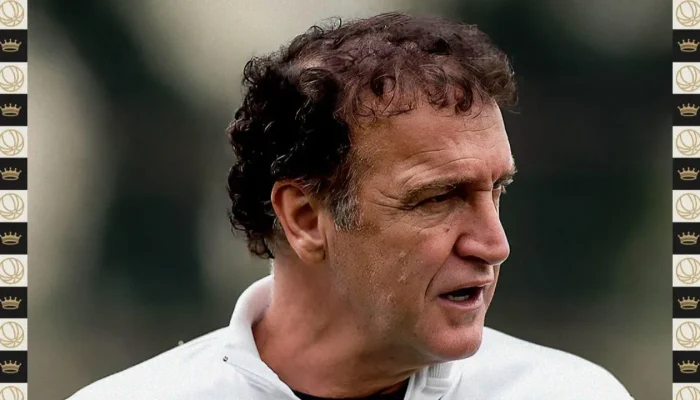 Cuca Ã© o novo treinador do Santos (FOTO: Twitter Santos)