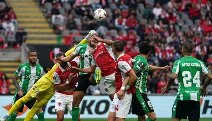 Liga Europa: Sp. Braga-Betis (FOTO: HUGO DELGADO/LUSA)
