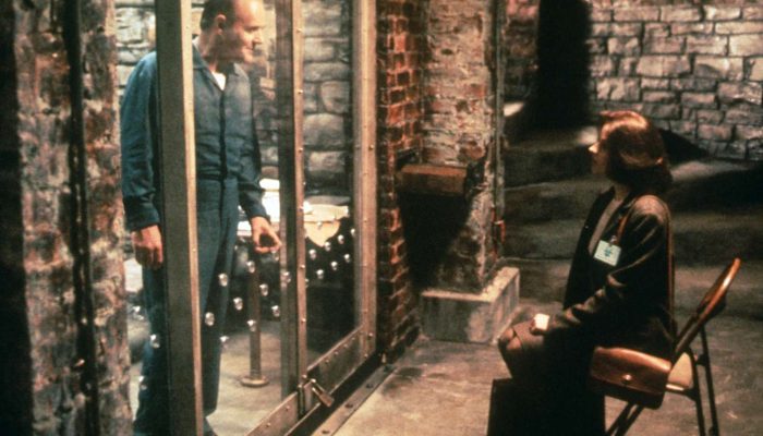 Anthony Hopkins and Jodie Foster in 'The Silence of the Lambs' (1991).
Credit: Ken Regan/Orion/Kobal/Shutterstock